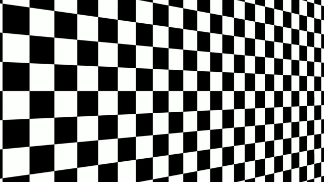 从右到左的垂直角度移动棋盘。抽象的黑白背景视频素材