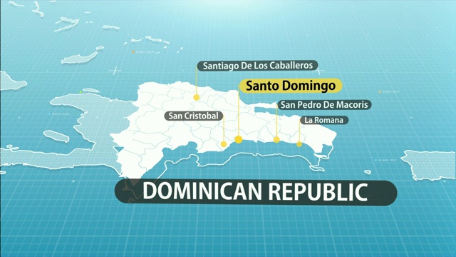 多米尼加共和国地图视频下载
