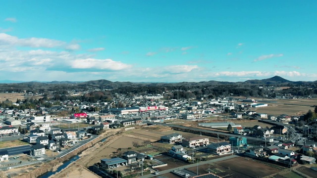 日本的乡村风光视频下载