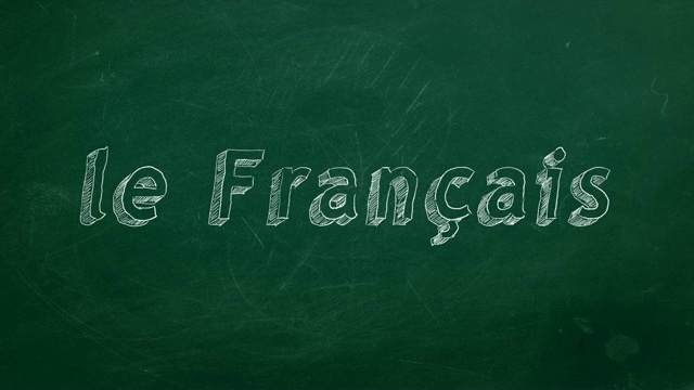 法国学习概念视频素材