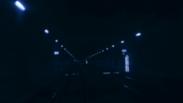 隧道速度运动散焦光视频素材
