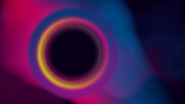 彩色抽象液体波浪形状视频动画视频素材