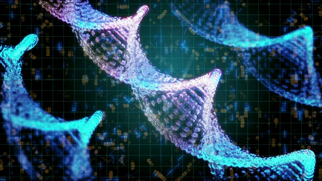 DNA结构视频素材