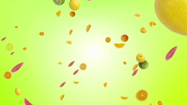 定格动画,柑橘属,橙汁,饮料视频素材