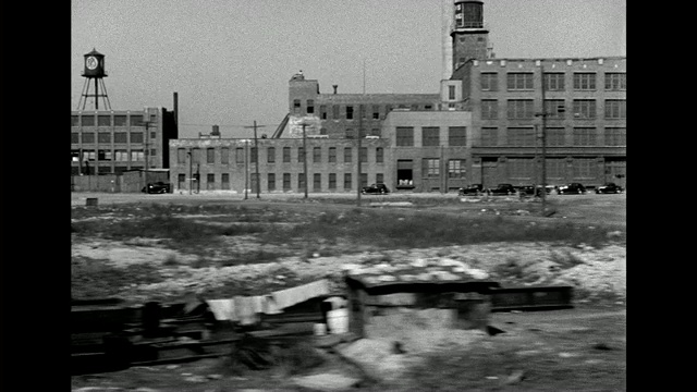 1930年芝加哥的工业视频下载