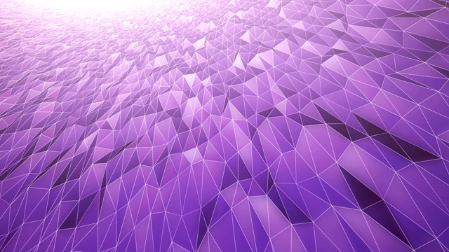 抽象几何图案背景(紫色)-环视频素材
