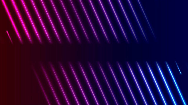 蓝色紫外光氖激光视频动画视频素材