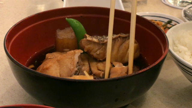 日本菜视频素材