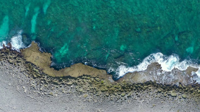 库拉索岛加勒比海鸟瞰图4K视频视频素材