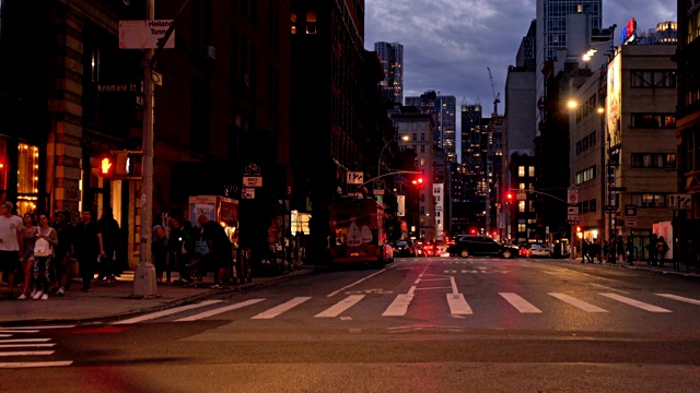 路透街。纽约视频素材