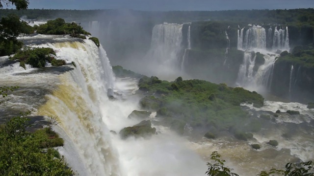 景观Iguazú瀑布视频下载