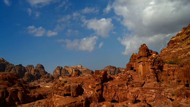 时光流逝电影瓦迪拉姆沙漠约旦，它也被称为月亮谷，许多电影拍摄在瓦迪拉姆视频素材