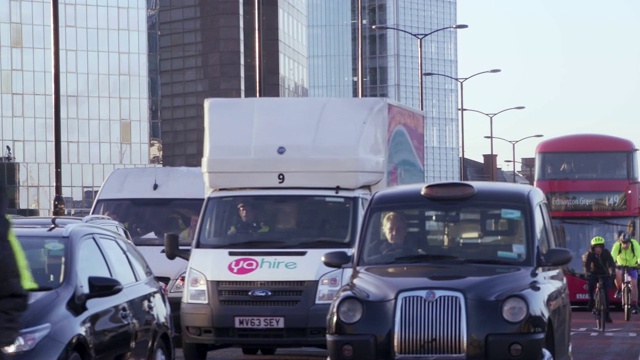 在伦敦的交通视频素材