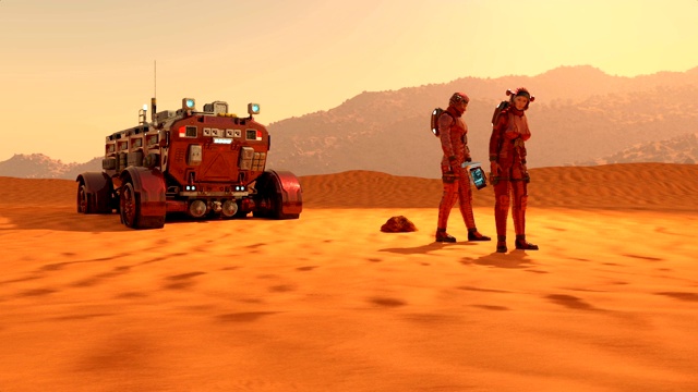 宇航员在火星上视频购买
