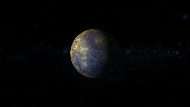 水星是太阳系中最小、最内侧的行星视频下载