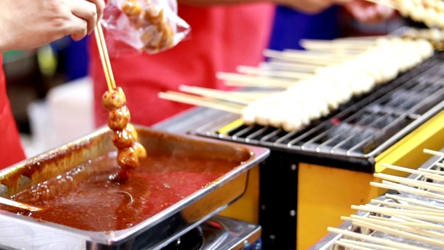 街头食品泰国视频下载