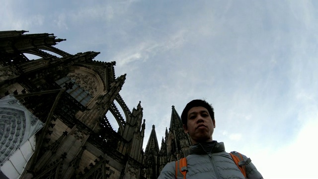 科隆大教堂——德国世界著名的大教堂之一视频下载