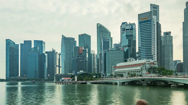 新加坡Hyperlapse视频素材