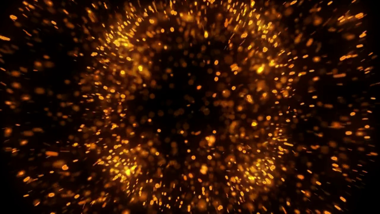 Alpha通道上的粒子爆炸视频素材