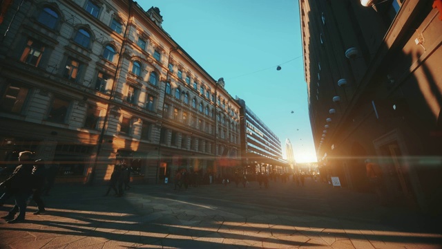 芬兰的赫尔辛基大教堂视频下载