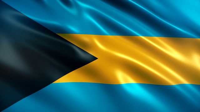 巴哈马群岛国旗视频下载