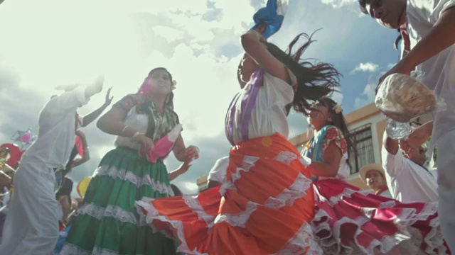 瓦哈卡的Guelaguetza庆典视频下载