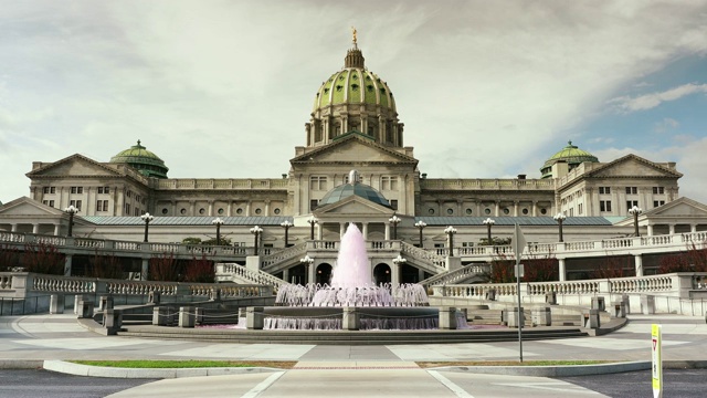 宾夕法尼亚州国会大厦哈里斯堡视频下载