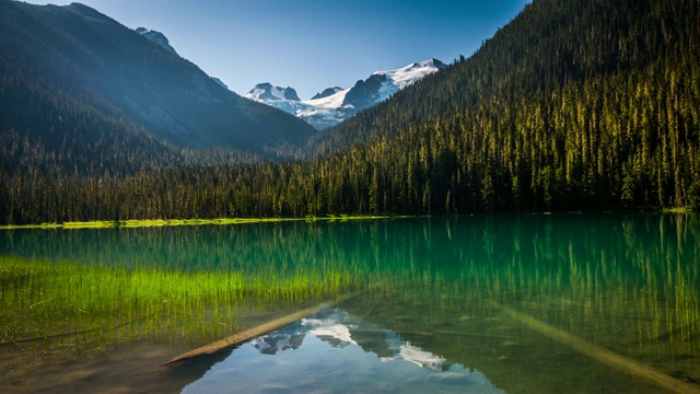 加拿大BC省的Joffre Lakes视频素材