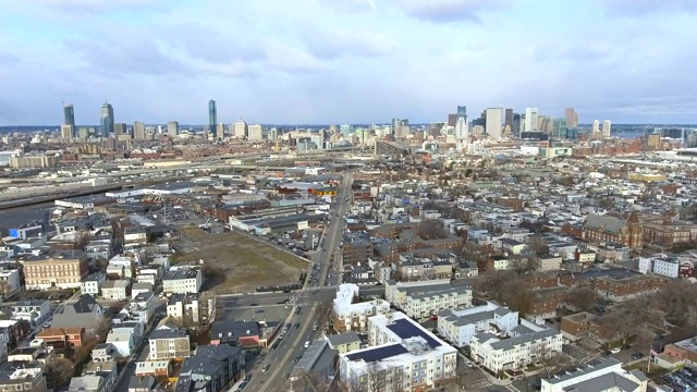 波士顿，马萨诸塞州天际线天线2视频下载