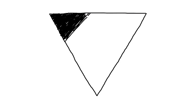 三角形的动画背景视频下载