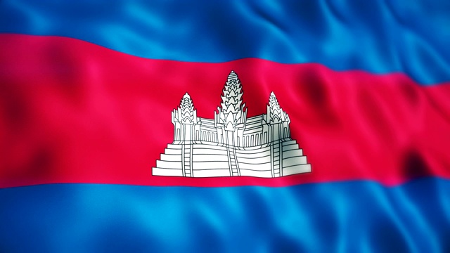 柬埔寨国旗视频下载