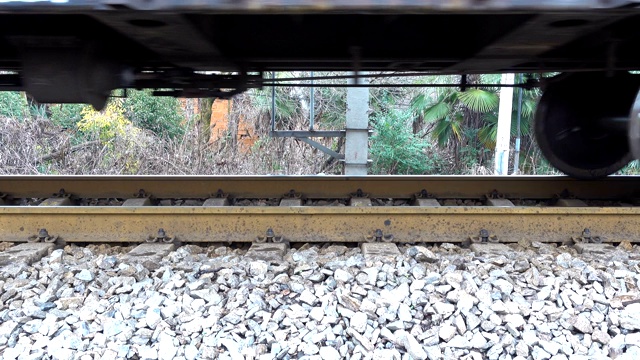 货运列车通过视频素材