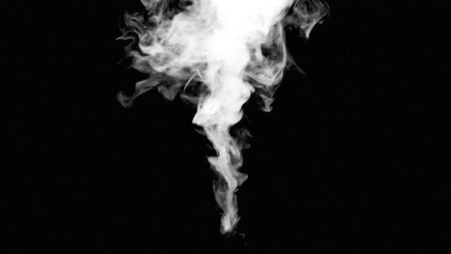 电脑产生的漩涡就像魔法爆炸的火花和黑烟。3 d渲染。4K，超高清分辨率。视频素材