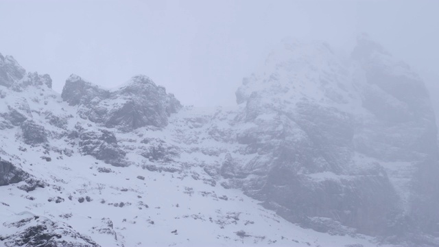 4k雪山景观瑞士视频素材