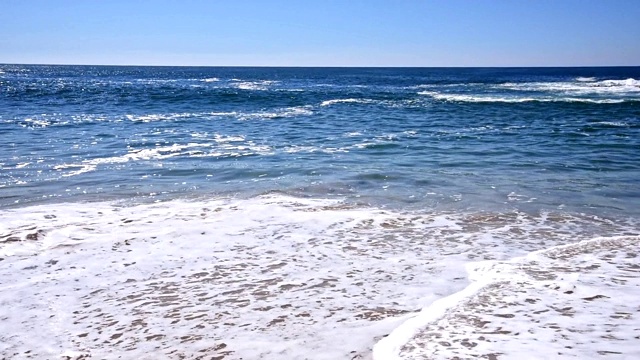 加利福尼亚的海浪视频素材