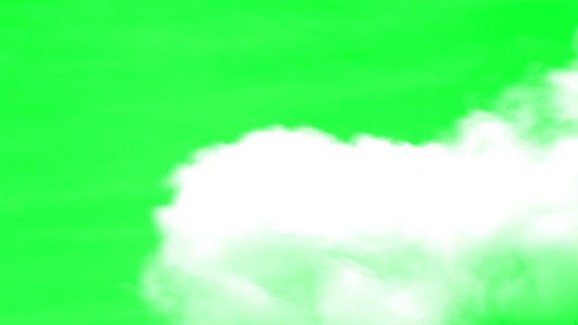 云绿屏背景视频素材