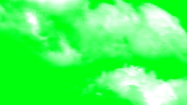 云绿屏背景视频素材