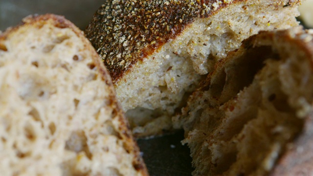 旧金山面包的表面视频素材