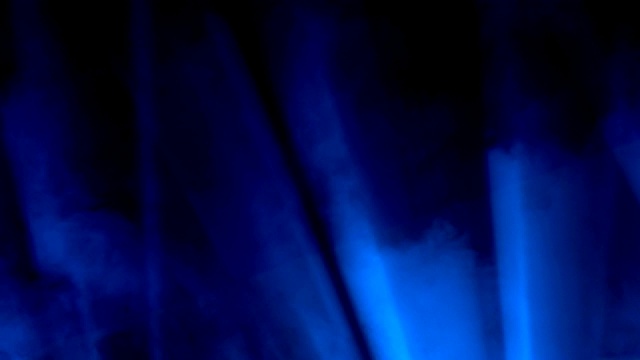 抽象背景的照明音乐会舞台与烟雾视频素材