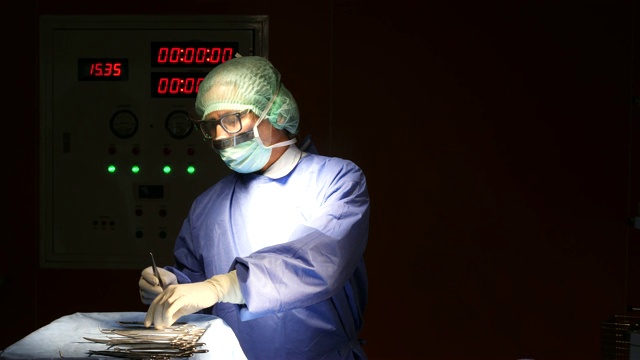 手术室医生视频素材