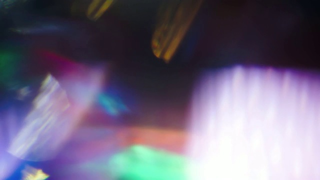梦幻抽象的背景，彩虹迷幻的调色板，充满活力的色彩。视频素材