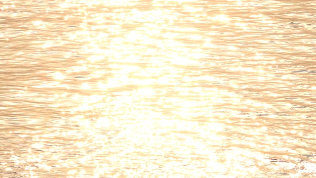 日落时水面视频素材