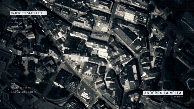 安道尔·拉维拉卫星图像视频素材