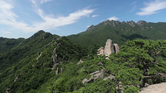 在Hapcheon的Gayasan山(国家公园)视频素材