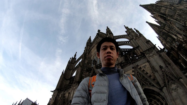 科隆大教堂——德国世界著名的大教堂之一视频素材