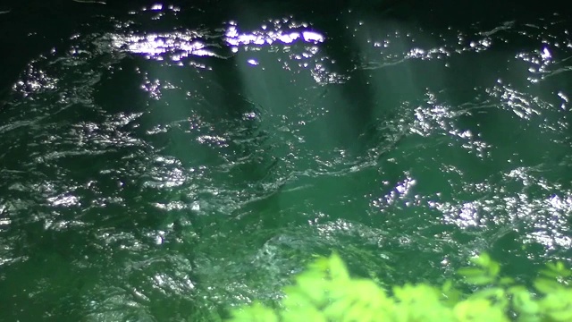 慢速;河流，岐阜，日本视频下载
