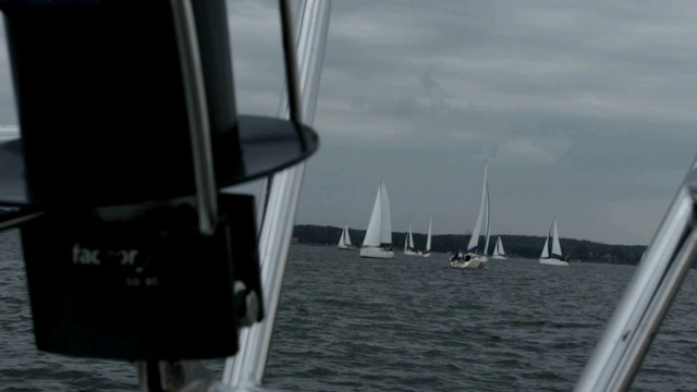 帆船视频素材