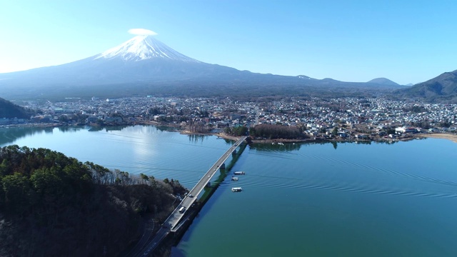 富士山航空摄影视频下载