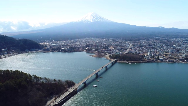 富士山航空摄影视频下载
