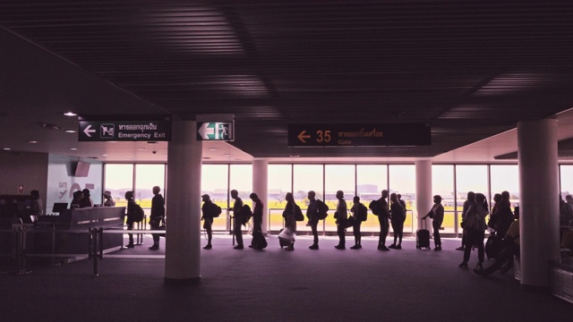 机场的概念视频素材